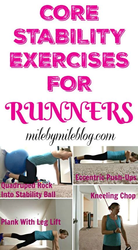 Core Stability Exercises for Runners • Mile By Mile