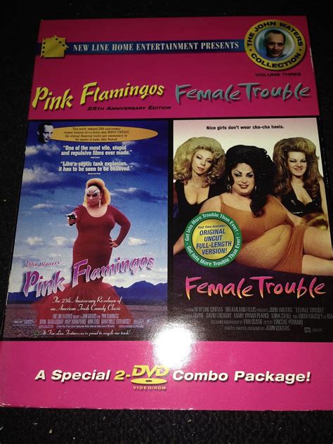 John Waters Collection Vol. 3: Pink Flamingos/Female Trouble: Amazon.ca ...