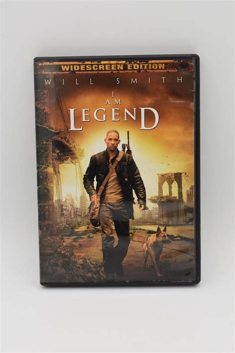 I Am Legend Will Smith Zombie Horror Sci-fi DVD - Etsy