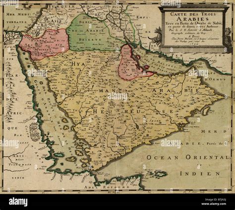 Ancient Arabian Peninsula Map