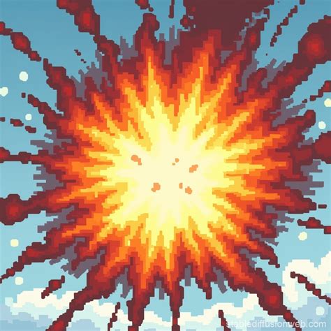 Explosion Sprite Animation 的图像结果