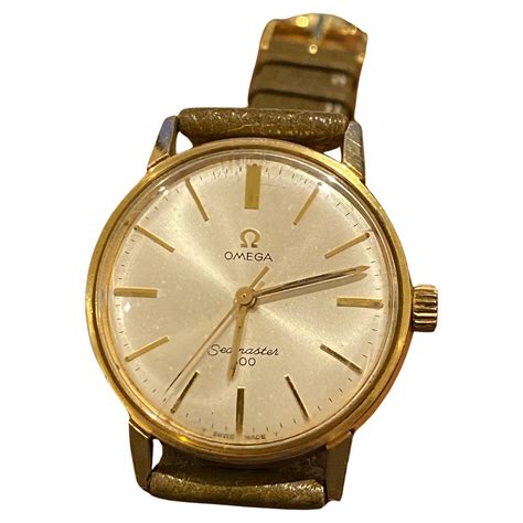 Omega Seamaster 600 Gold-Plated S/Steel Vintage Manual 34mm Gents ...