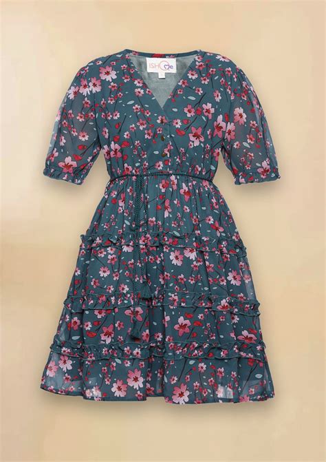 Printed Dress, Buy Flower Printed Dresses for Women Online – IshqMe