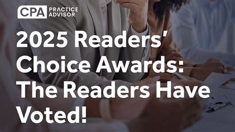 Special Report: 2025 Readers' Choice Awards - CPA Practice Advisor