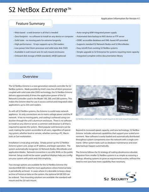 Image result for S2 Access Control System NetBox