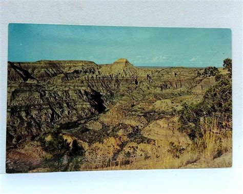 Glendive Montana Makoshika State Park Postcard | United States ...