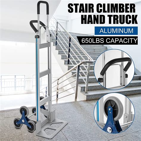 650lbs 2 in 1 Aluminum Hand Truck Convertible Heavy | Ubuy India