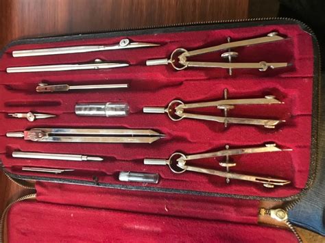 Drafting compass and divider set | #2002365768