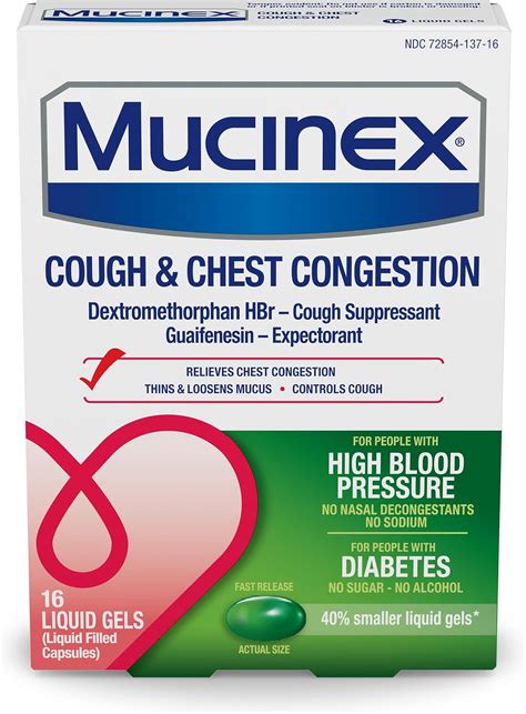 Amazon.com: Safetussin DM Cough + Chest Congestion, Safe for Adults with High Blood Pressure ...