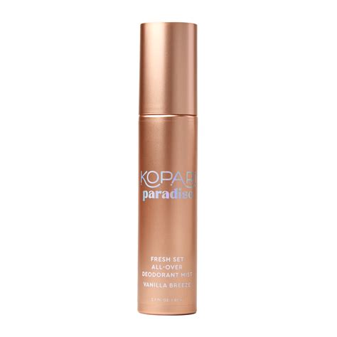 Paradiso Fresh Set All-Over Deodorant Mist - Vanilla Breeze – Kopari ...