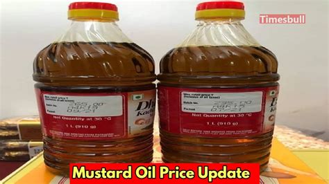 Mustard Oil Price- Check the Rates of 1 litre in Major Cities ...