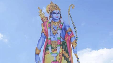 Kolhapur Unveils 108-Foot Cut-Out Of Lord Rama At Dussehra Chowk Ahead ...