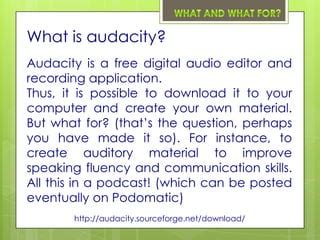 Image result for Audacity Introduction