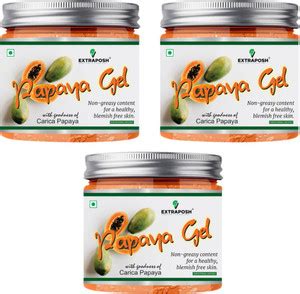 Extraposh Papaya Gel - For Glowing Skin, Reduce Pigmentation, Reduce ...
