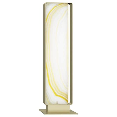 Stylish Floor Lamp Brass Frame Champagne or Antique Bronze Finishes For ...