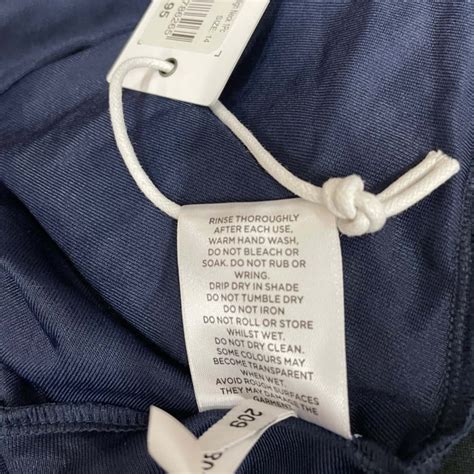 Poolproof Womens Size 14 Blue Bathers