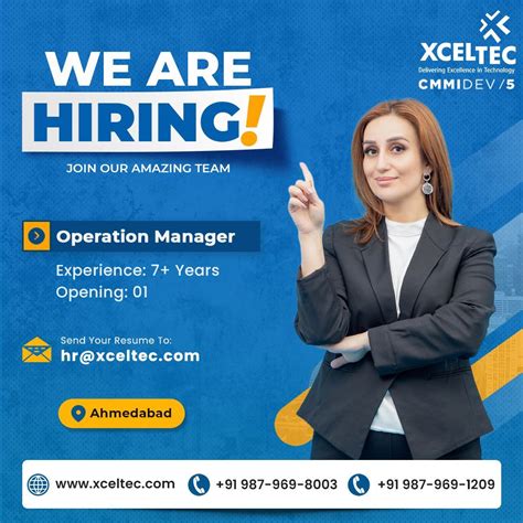 Hiring Senior Operation Manager