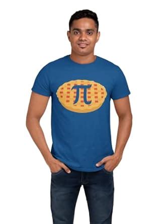 Buy RUSHAAN π on Pie - Clothes for Mathematics Lover - Blue Round Neck ...