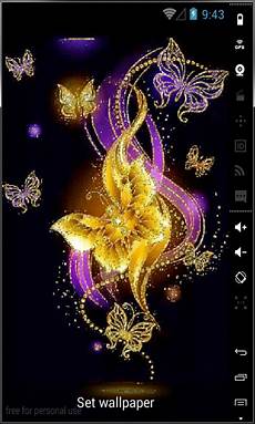Lock Screen Golden Butterfly Wallpaper by Golden Butterflies Live Wallpaper Android App Free Apk Lock Screen Golden Butterfly Wallpaper