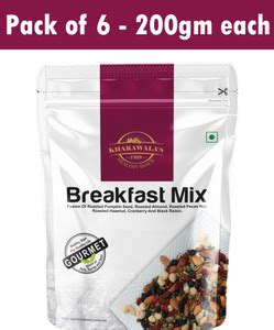 KHARAWALA'S Breakfast Mix Healthy Start for Healthy Life Pack of 6 ...