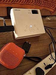 Portronics BEEM 200 Plus Multimedia LED Projector with WiFi 200 Lumens ...