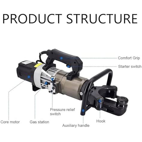 GESAIDES Electric Rebar Bender 1800W Hydraulic Rebar Bending India | Ubuy