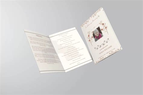 Image result for Create Funeral Program