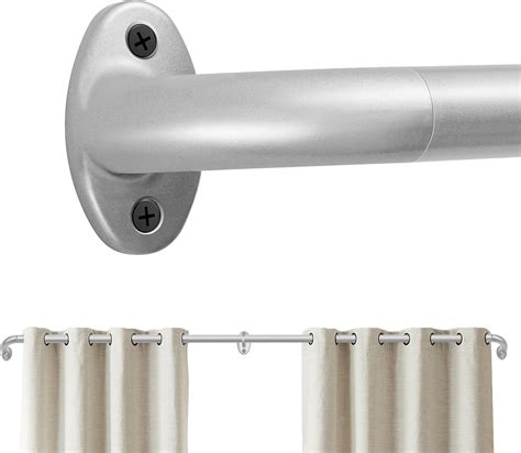 Blackout Curtain Rod,Wrap Around Curtain Rods For Windows 34 to 64 inch ...