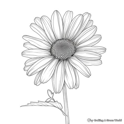 Realistic Flower Coloring Pages 32 Printable for Free Download