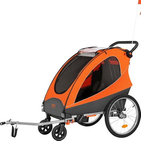 VEVOR Bike Trailer for Toddlers, Kids, 2 Seat, India | Ubuy