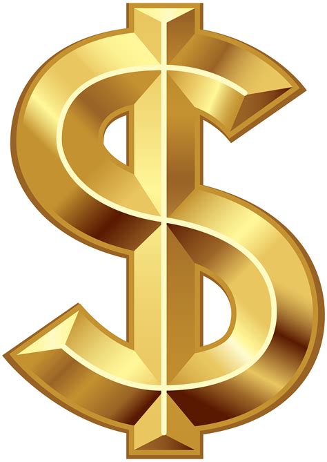 Dollar sign United States Dollar Currency symbol Dollar coin Clip art ...