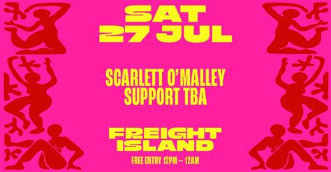 SCARLETT OMALLEY - SPRING SUMMER FESTIVAL SERIES, Freight Island ...