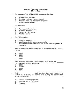 Image result for API 570 Practice Questions