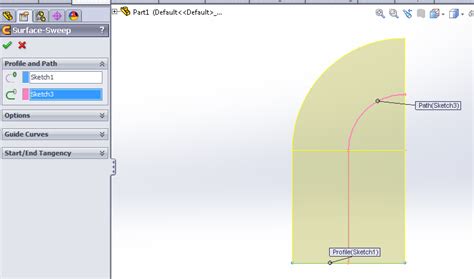 Image result for Swept SolidWorks