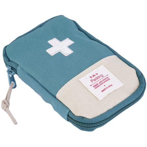 Kalitus Mini Small First Aid Kit Travel Pouch Medicine Storage Bag ...