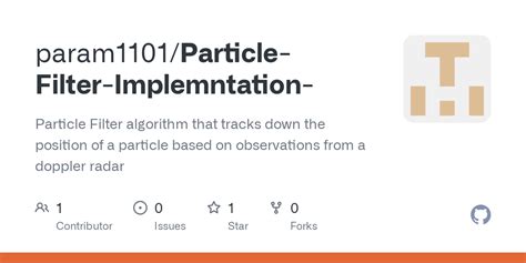Image result for Particle Tracking Filter Without