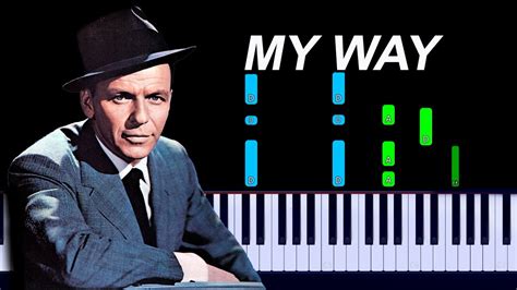 Frank Sinatra - My Way Piano Tutorial - YouTube