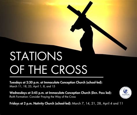 Stations of the Cross, Immaculate Conception Church (Office) - 1212 ...
