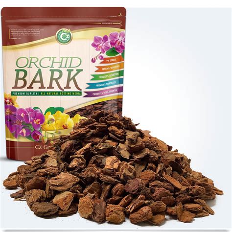 Organic Orchid Potting Bark Premium Grade Medium Bark for Proper Root ...