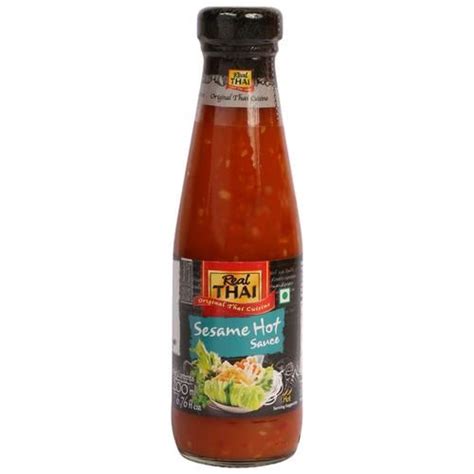 REAL THAI Sesame Hot Sauce, 200 ml Bottle – Fetch N Buy