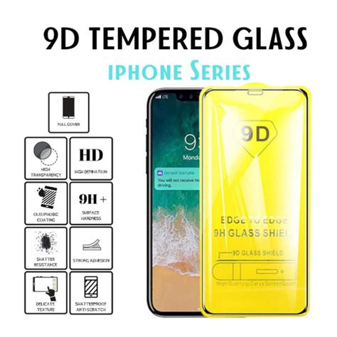 For iPhone 13 12 X XR XS Max 11 pro max 7 8 6 6S Plus 5 5S 9D Tempered ...