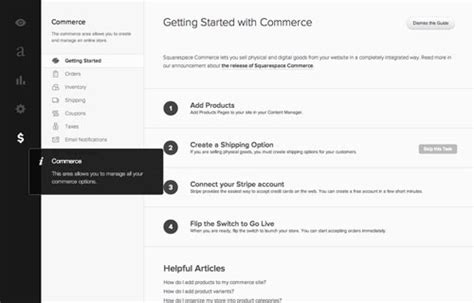 Image result for Squarespace Commerce Tutorial