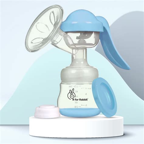 First Feed Cozy Manual Breast Pump For Moms With Soft Silica Gel Pad