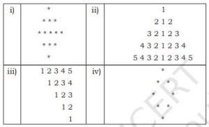 Image result for Pattern Program Python Class 11