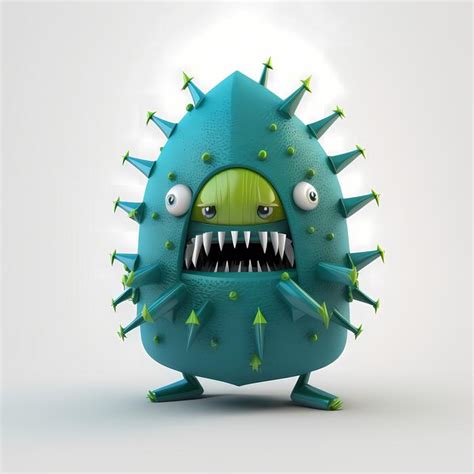 Image result for Computer Virus Character