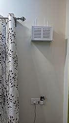 SS ARTS Engineered Wood Wall Mount Wifi Router Stand/Rack WIFI Holder ...