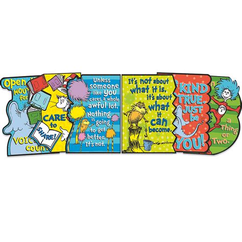 Dr. Seuss Die-Cut Poster Set – Sharper Production Line