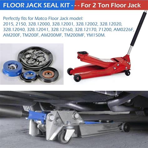 For AM200F Matco 2 Ton Floor Jack Seal Kit Repair Kit 2150 2015 328. ...
