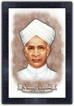 Poster N Frames Poster And Frame Dr. Sarvepalli Radhakrishnan Wall ...