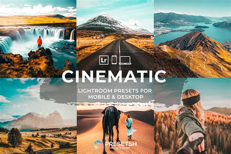 Cinematic Lightroom Mobile presets & Desktop - FilterGrade